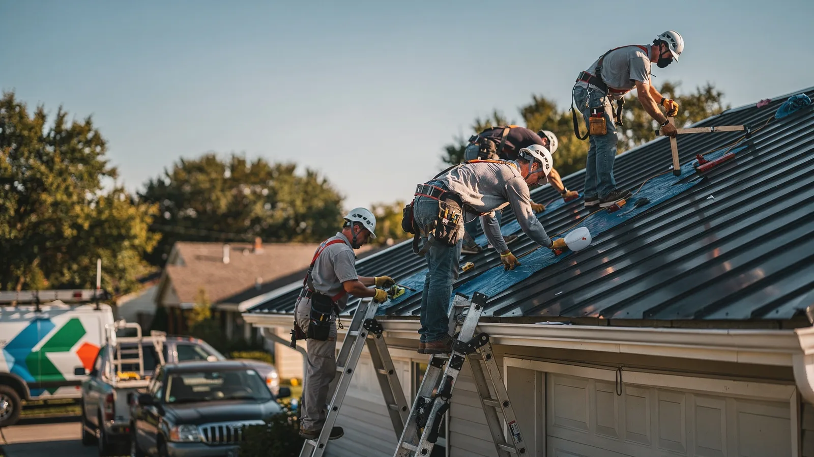 Metal Roof Installation in Industry, IL near me
